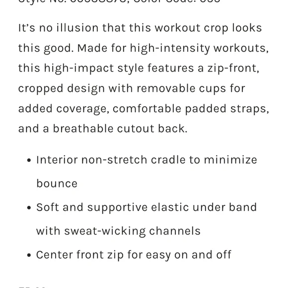 Free People Movement It's An Illusion Crop Bra